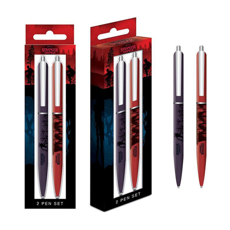 Set Penne 2Pz Stranger Things - Sr73977 Set Penne 2Pz Stranger Things - Sr73977